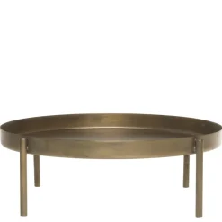 Chic Antique Eisen Tablett mit Bein