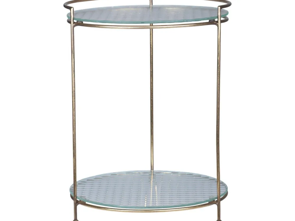 Chic Antique Etagere mit 2 Ebenen