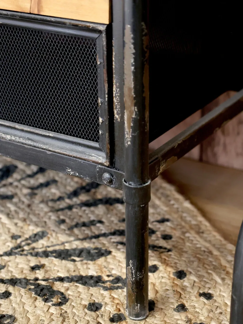 Chic Antique Factory Kommode, Industrial Design