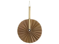 Chic Antique Fächer Bambus Wanddekoration