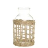 Chic Antique Flasche mit geflochtenem Muster