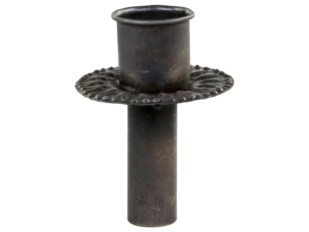 Chic Antique Flaschenaufsatz Kerzenhalter mit dekorativem Rand