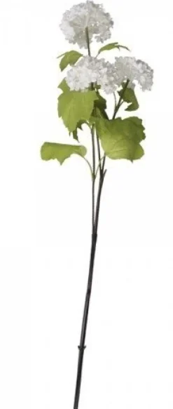 Chic Antique Fleur Echter Schneeball weiss