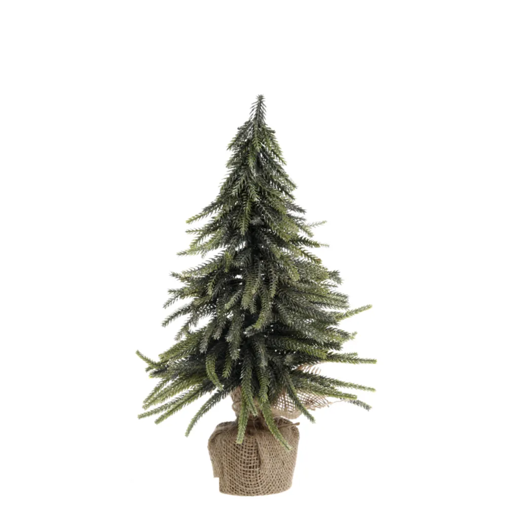 Chic Antique Fleur künstlicher Tannenbaum mit Glitzergold