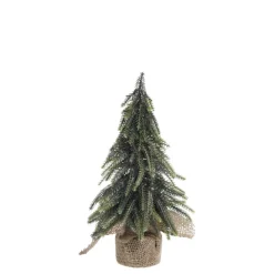 Chic Antique Fleur künstlicher Tannenbaum mit Glitzergold