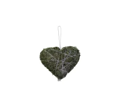 Chic Antique Fleur Moosherz mit Aufhängung