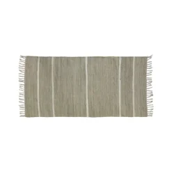 Chic Antique Flickenteppich mit Streifen