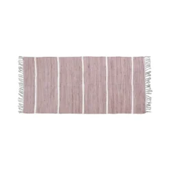 Chic Antique Flickenteppich mit Streifen