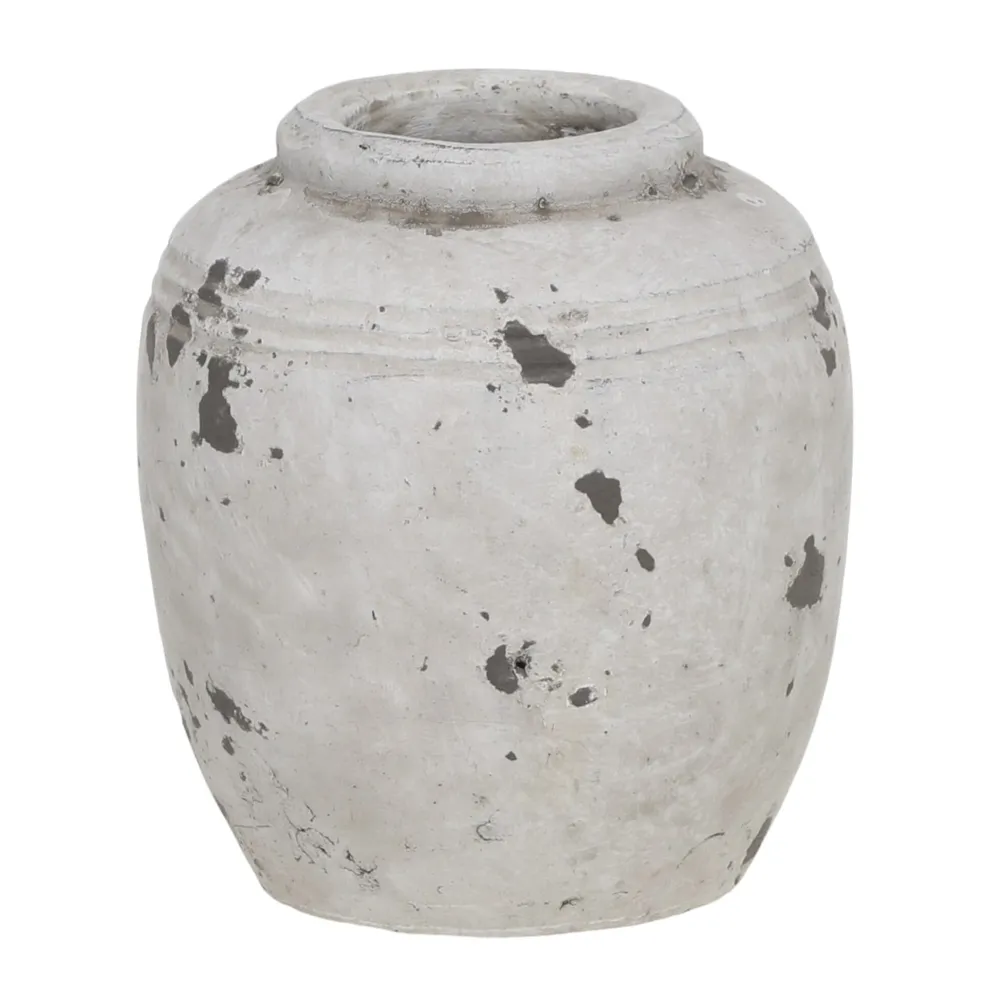 Chic Antique Frejus Topf aus Terrakotta klein