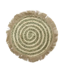 Chic Antique Geflochtene Platzdeckchen aus Pflanzen