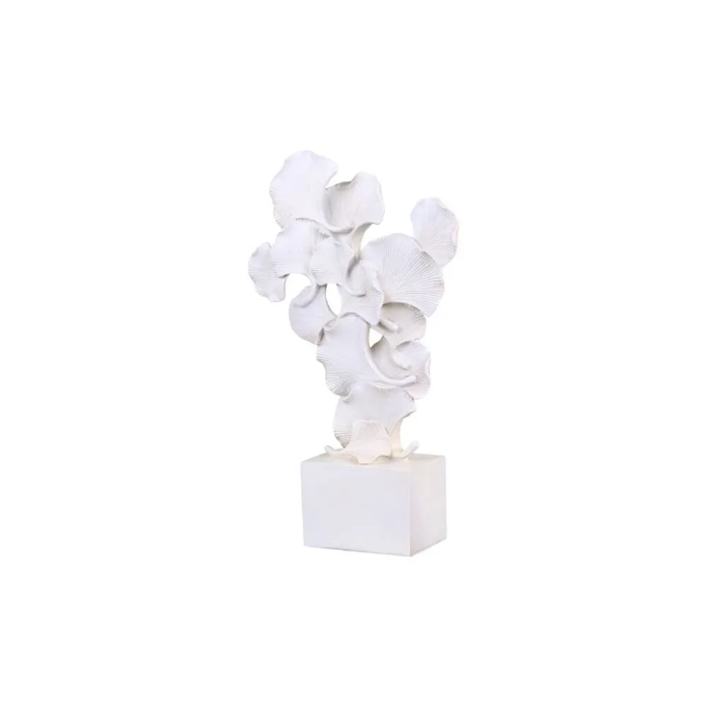 Chic Antique Ginkgo Dekor auf Fuss