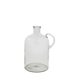 Chic Antique Glas Flasche mit Text