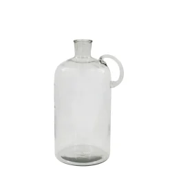 Chic Antique Glas Flasche mit Text