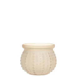 Chic Antique Glas Teelichthalter mit Muster