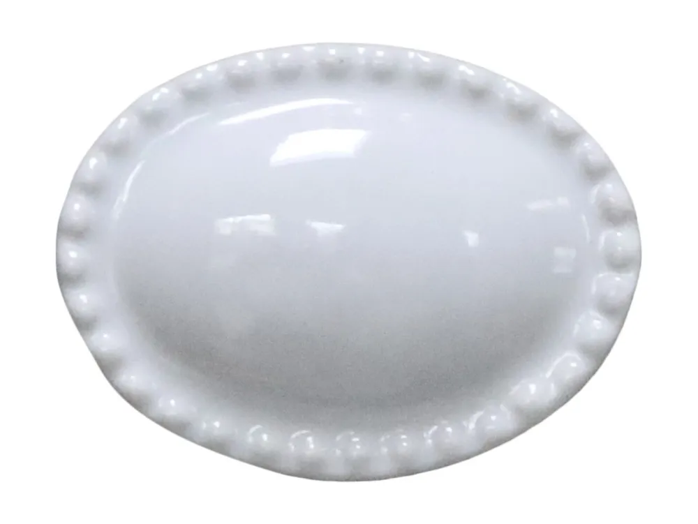 Chic Antique Griff mit Perlenkante handgemacht