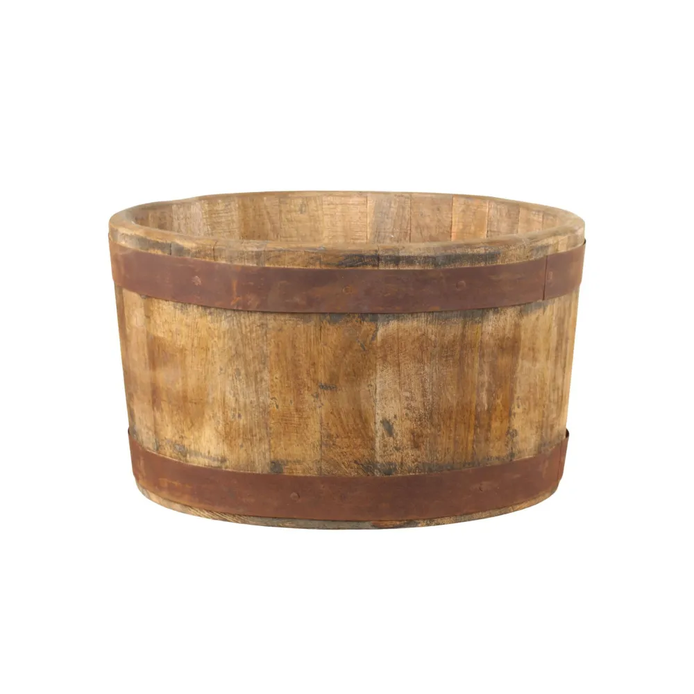 Chic Antique Grimaud alte Holzwanne