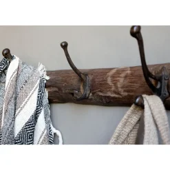 Chic Antique Grimaud Garderobe, Kleiderhakenbrett mit 3 Haken