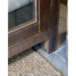 Chic Antique Grimaud Vitrinenschrank mit Glastüren