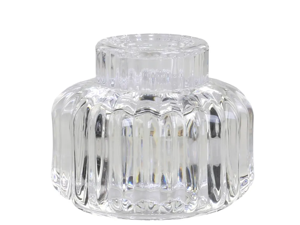 Chic Antique Kerzenhalter mit Rillen