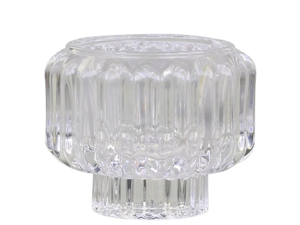 Chic Antique Kerzenhalter mit Rillen