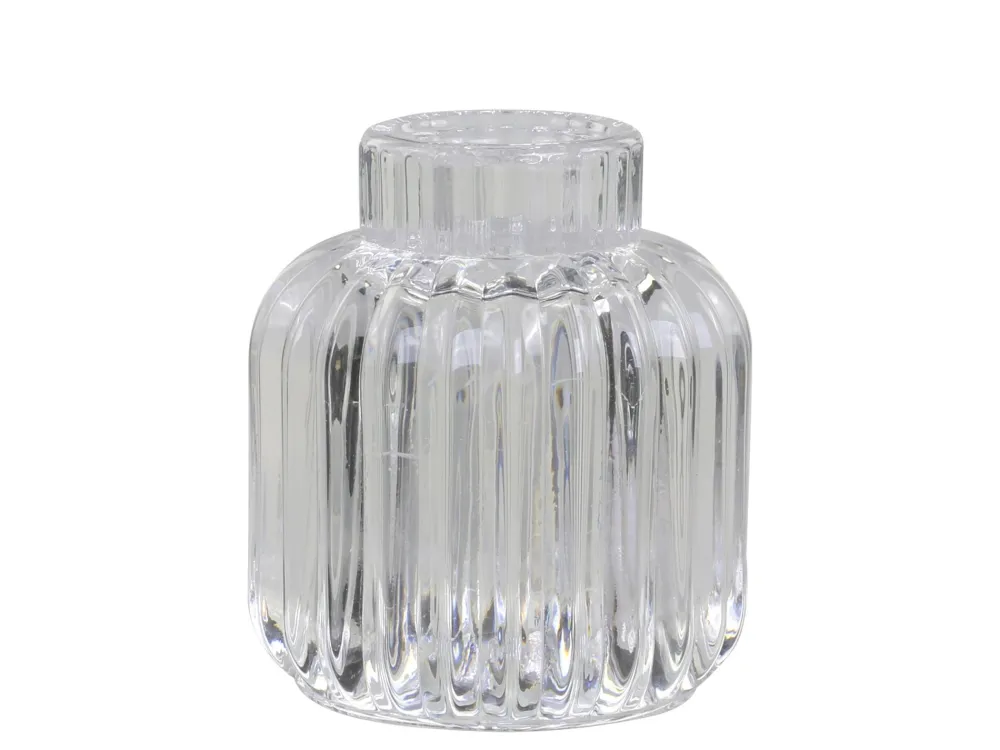 Chic Antique Kerzenhalter mit Rillen