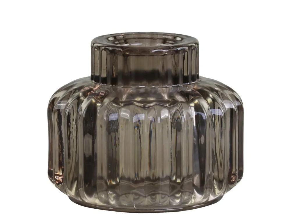 Chic Antique Kerzenhalter mit Rillen