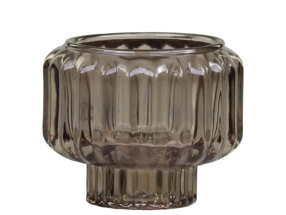 Chic Antique Kerzenhalter mit Rillen