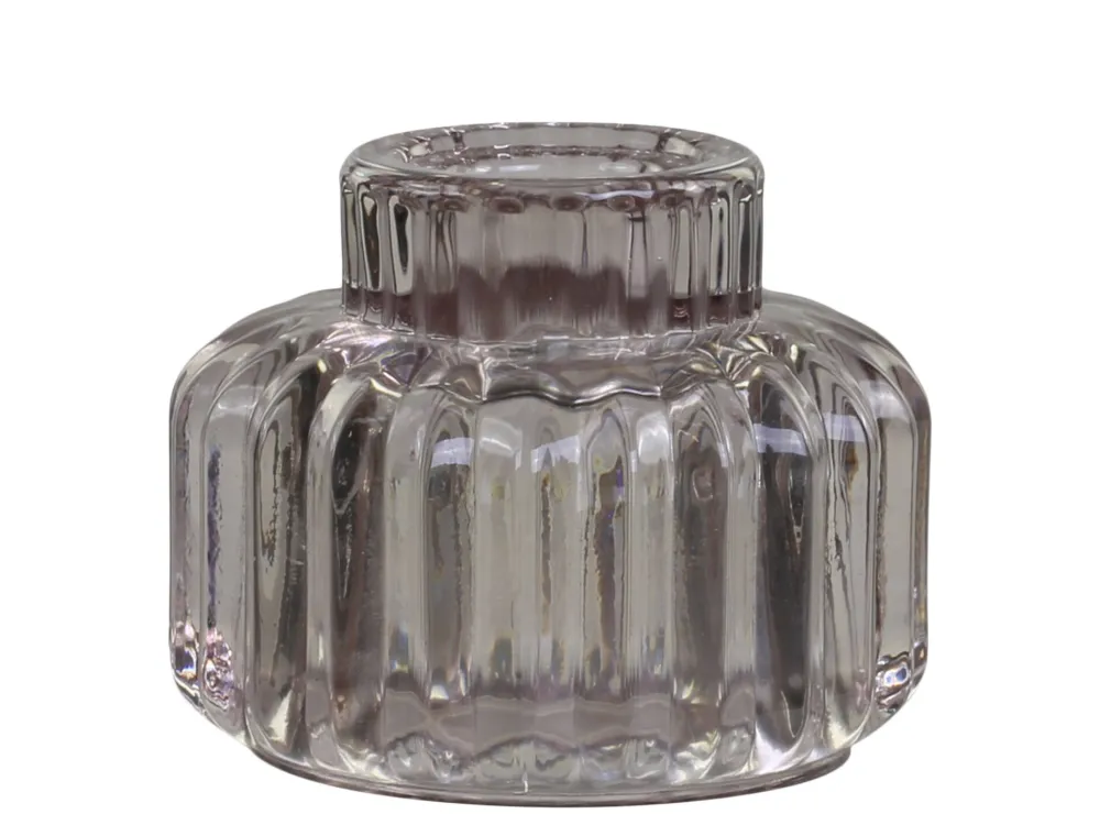 Chic Antique Kerzenhalter mit Rillen