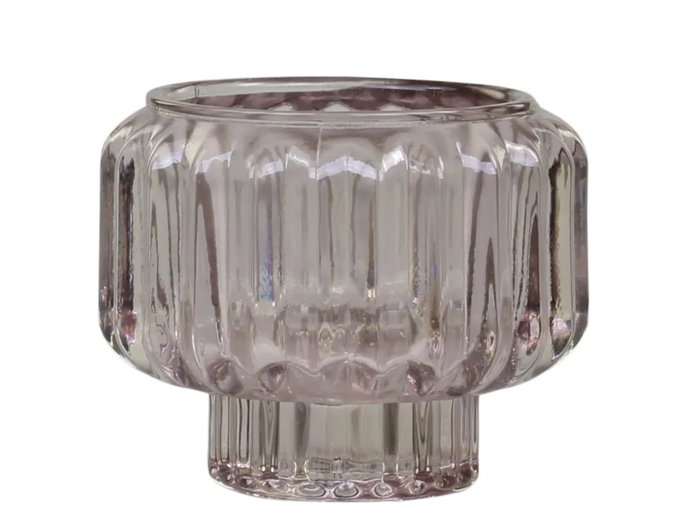 Chic Antique Kerzenhalter mit Rillen