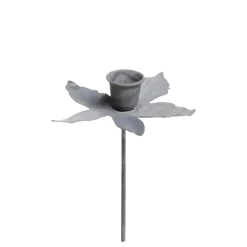 Chic Antique Kerzenhalter mit Spieß Blätter