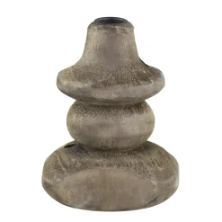 Chic Antique Kerzenständer aus Holz