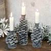 Chic Antique Kerzenständer Zapfen