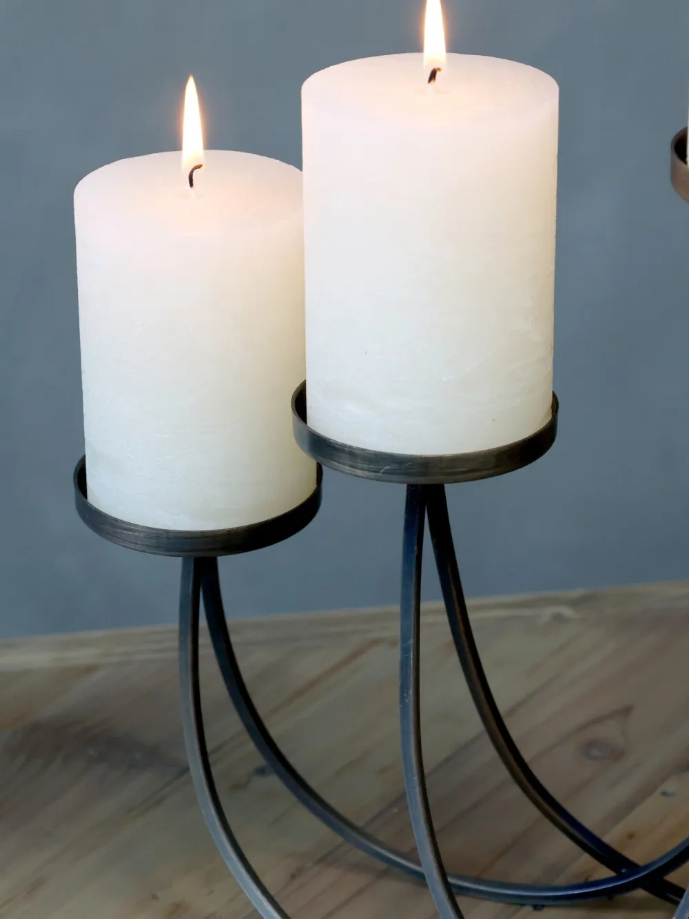 Chic Antique Kerzenständer für 5 Stumpenkerzen