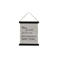 Chic Antique Kleine Leinwand mit Text zum Aufhängen