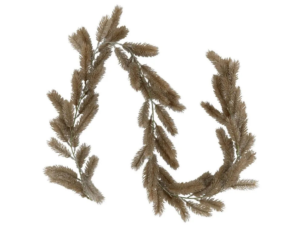 Chic Antique Künstliche Tannen Ranke aus Zweigen mit Glitzer