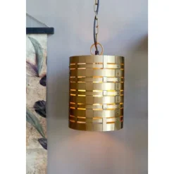 Chic Antique Lampe mit Muster