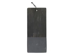 Chic Antique Laon Tapasbrett aus Mangoholz mit Steinplatte