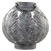 Chic Antique Laterne aus Eisen mit Blattdekor