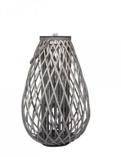 Chic Antique Laterne geflochten