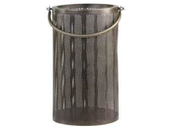 Chic Antique Laterne mit Fischgräten Muster