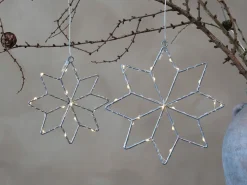 Chic Antique LED Stern drinnen & draußen