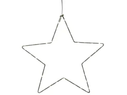 Chic Antique LED Weihnachtsstern drinnen & draußen