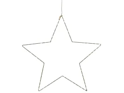 Chic Antique LED Weihnachtsstern drinnen & draußen