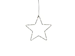 Chic Antique LED Weihnachtsstern drinnen & draußen