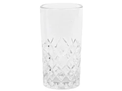 Chic Antique Lorient Glas mit Diamantenschliff