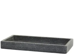 Chic Antique Morlaix Tablett aus Marmor rechteckig