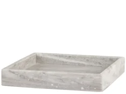 Chic Antique Morlaix Tablett aus Marmor quadratisch