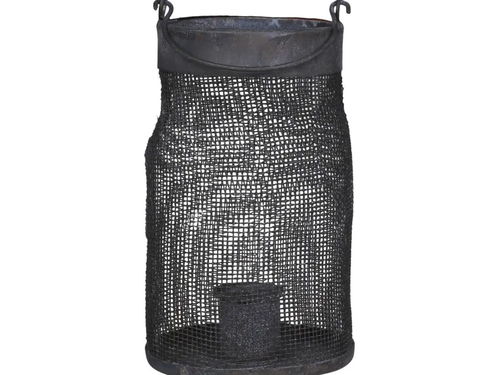 Chic Antique Netz Windlicht für Stabkerzen