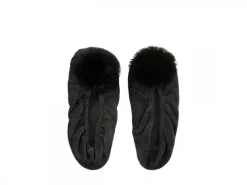 Chic Antique Pantoffeln mit Pompon