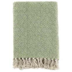 Chic Antique Plaid Decke Aix aus recycelter Baumwolle